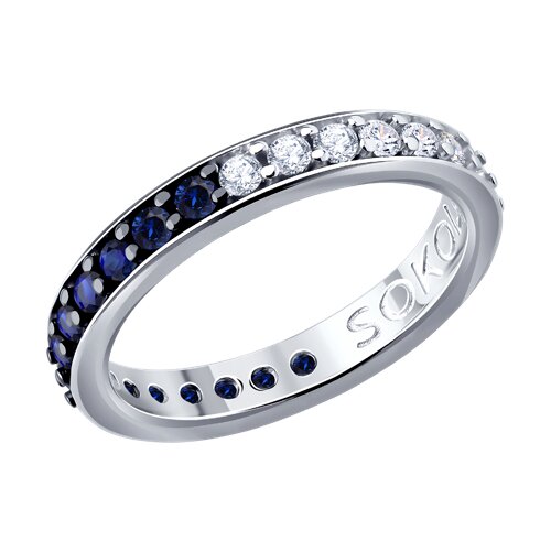 Кольцо SOKOLOV - Серебро 925, Фианит (арт. 94015015)