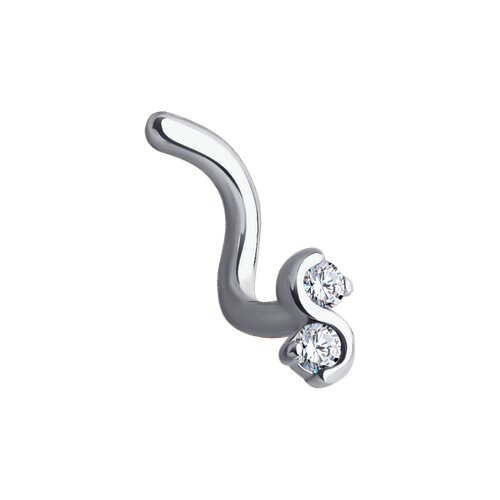 Пирсинг SOKOLOV - Золото 585, Фианит (арт. 060049-3)