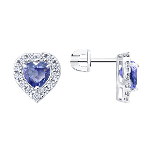 Серьги SOKOLOV - Серебро 925, Фианит (арт. 94027366)