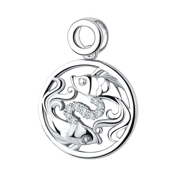 Подвеска Talant - Серебро 925, Фианит (арт. 55-72-0001-27879)