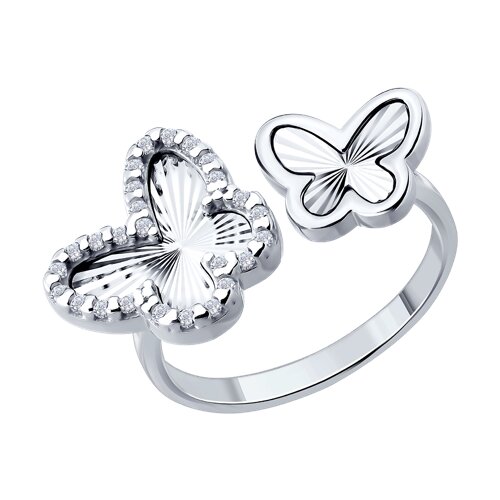 Кольцо SOKOLOV - Серебро 925, Фианит (арт. 94014986)