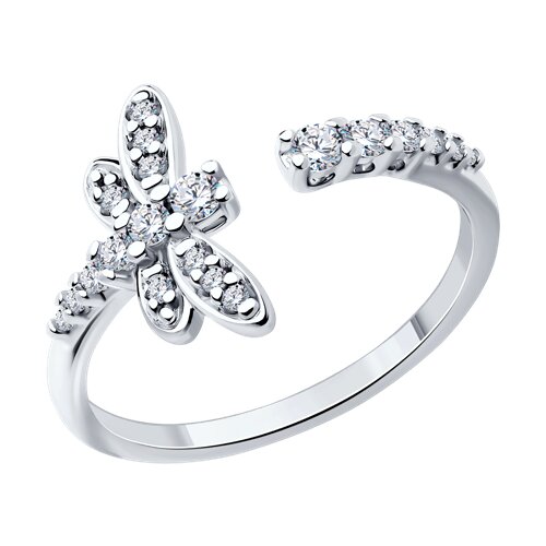 Кольцо SOKOLOV - Серебро 925, Фианит (арт. 94013842)