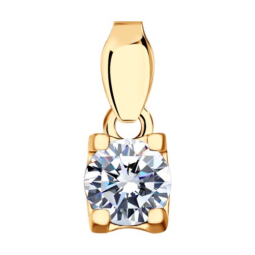 Подвеска SOKOLOV - Серебро 925, Фианит (арт. 93030229)