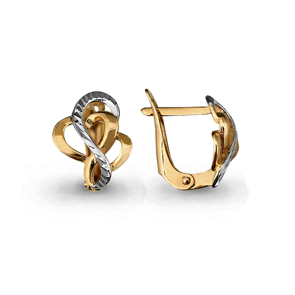 Серьги Аквамарин - Золото 585 (арт. 33002.1)