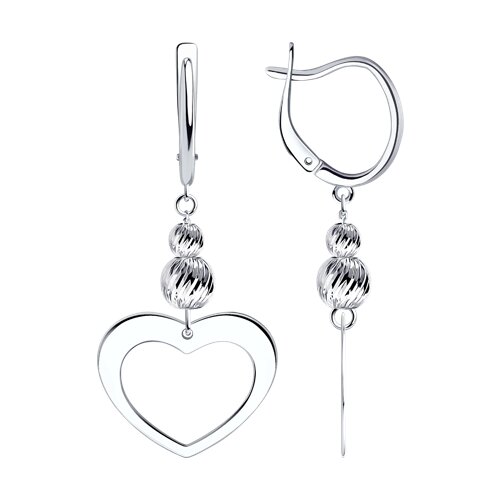 Серьги Diamant - Серебро 925 (арт. 94-121-01701-1)