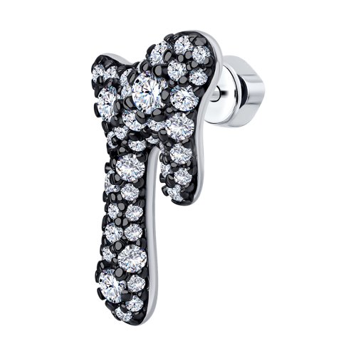 Серьга SOKOLOV - Серебро 925, Фианит (арт. 94170114)