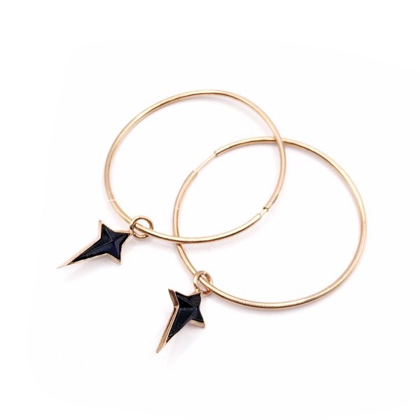 Серьги Максипром - Серебро 925, Янтарь (арт. 220 2468 20G)