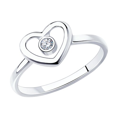 Кольцо SOKOLOV - Серебро 925, Фианит (арт. 94012752)