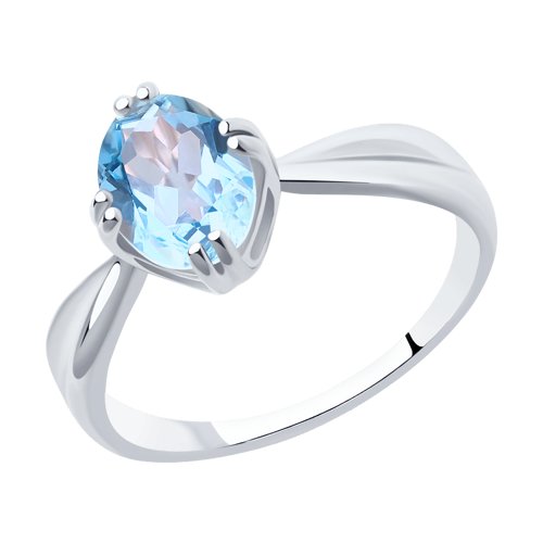 Кольцо Diamant - Серебро 925, Топаз (арт. 94-310-00635-1)