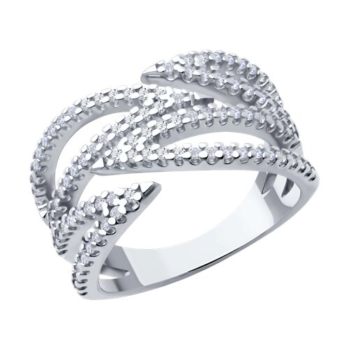 Кольцо SOKOLOV - Серебро 925, Фианит (арт. 94014170)