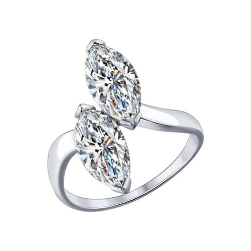 Кольцо SOKOLOV - Серебро 925, Фианит (арт. 94012081)