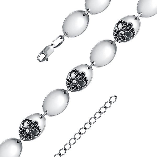 Браслет Красная пресня - Серебро 925 (арт. 73014612)