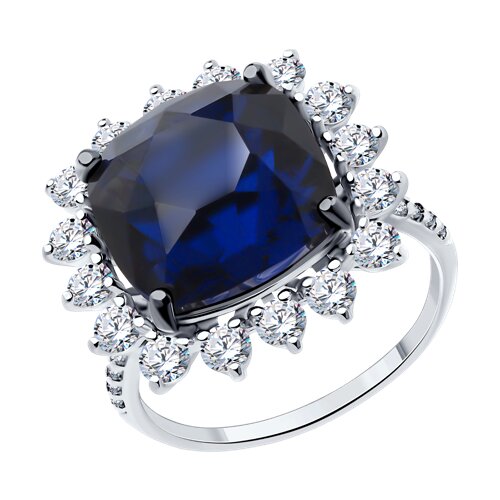 Кольцо SOKOLOV - Серебро 925, Фианит (арт. 94013826)