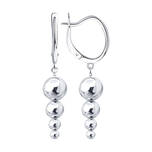 Серьги Diamant - Серебро 925 (арт. 94-121-00393-1)