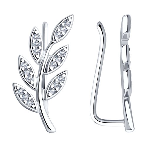 Серьги Diamant - Серебро 925, Фианит (арт. 94-120-01046-1)