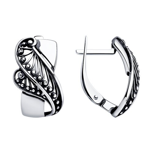 Серьги Diamant - Серебро 925 (арт. 95-120-01211-1)