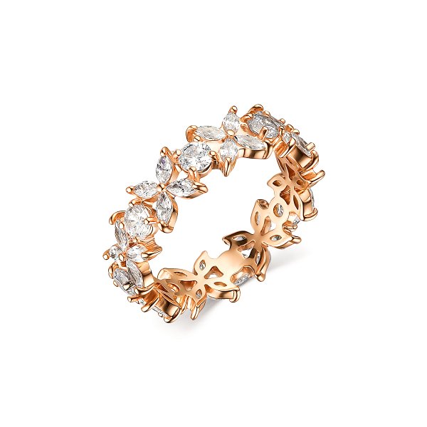 Кольцо Дар - Серебро 925, Фианит (арт. К-2316зс200)