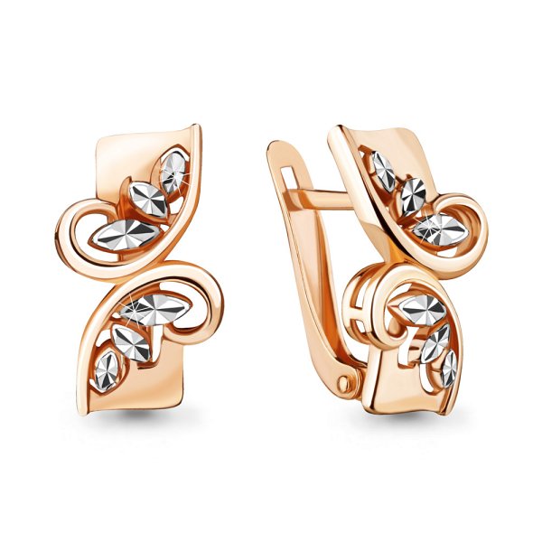 Серьги Аквамарин - Серебро 925 (арт. 33675.6)