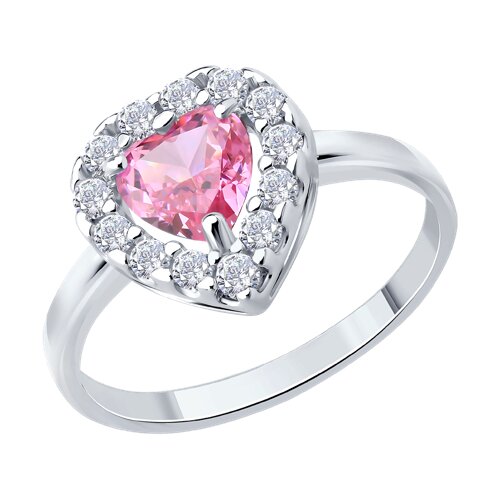 Кольцо SOKOLOV - Серебро 925, Фианит (арт. 94014692)