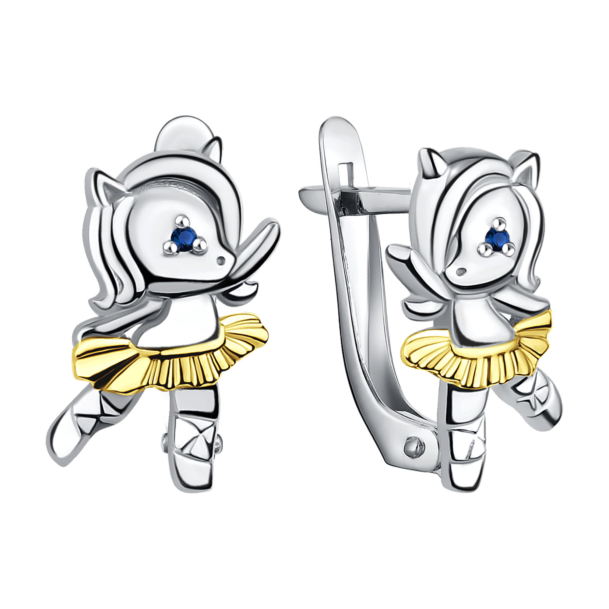 Серьги Talant - Серебро 925, Фианит (арт. 13-7М-0004-17310)