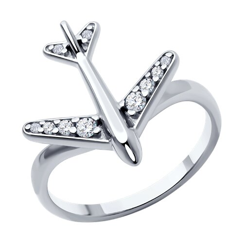 Кольцо SOKOLOV - Серебро 925, Фианит (арт. 94014191)