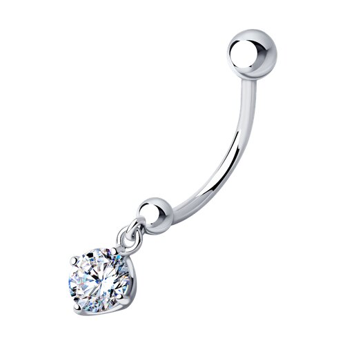 Пирсинг SOKOLOV - Серебро 925, Фианит (арт. 94060096)