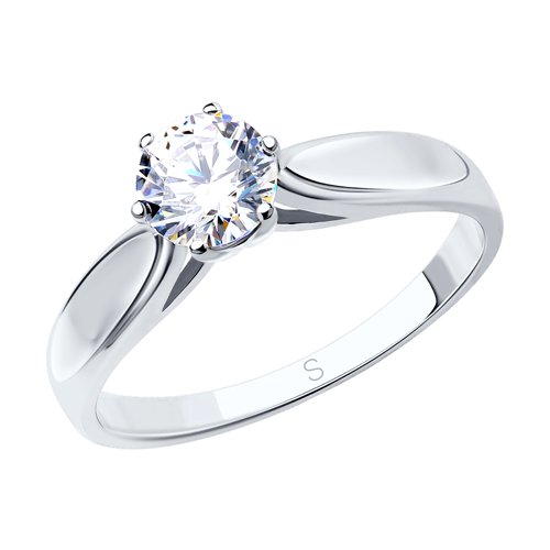 Кольцо SOKOLOV - Серебро 925, Фианит (арт. 94010047)