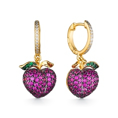 Серьги Мириада - Серебро 925, Фианит (арт. 901021933)