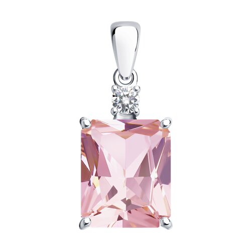 Подвеска SOKOLOV - Серебро 925, Фианит (арт. 92030426)