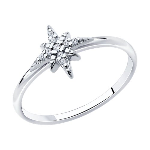 Кольцо SOKOLOV - Серебро 925, Фианит (арт. 94014216)