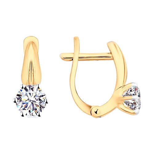 Серьги SOKOLOV - Серебро 925, Фианит (арт. 93022368)