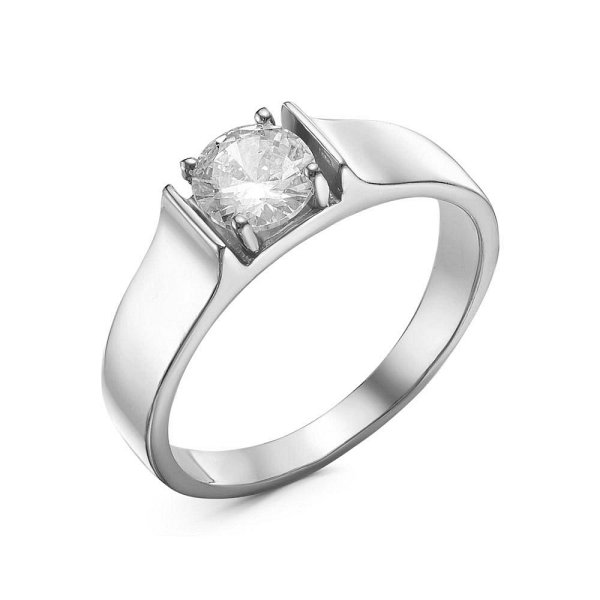 Кольцо Красная пресня - Серебро 925, Фианит (арт. 2387302Д)