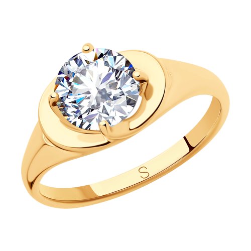 Кольцо SOKOLOV - Серебро 925, Фианит (арт. 93010794)