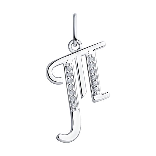 Подвеска SOKOLOV - Серебро 925, Фианит (арт. 94031377)