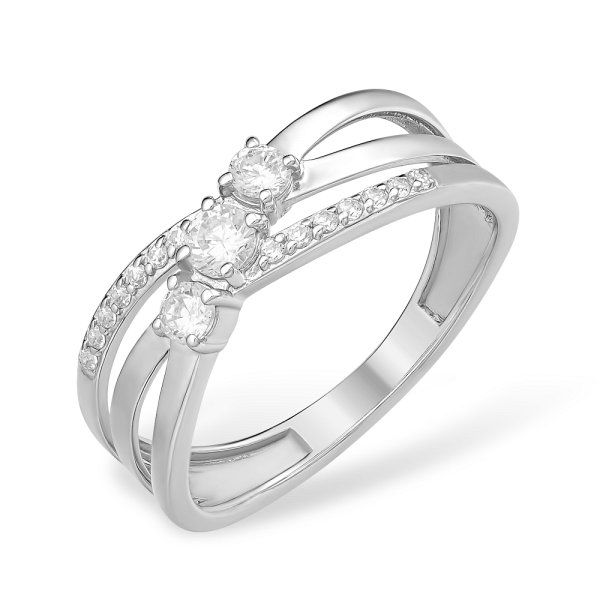 Кольцо EFREMOV - Серебро 925, Фианит (арт. 10100110106)