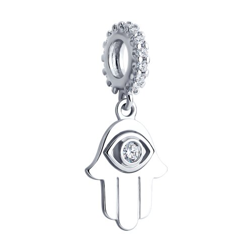Подвеска SOKOLOV - Серебро 925, Фианит (арт. 94033084)