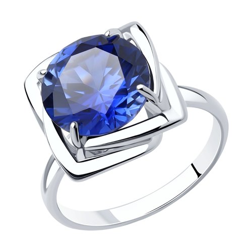 Кольцо Diamant - Серебро 925, Синтетический сапфир (арт. 94-310-00985-3)
