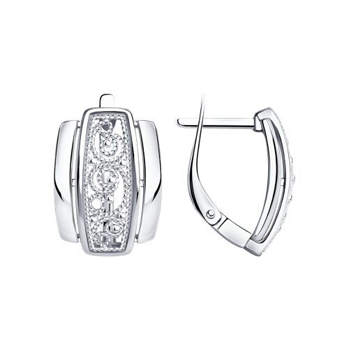 Серьги Diamant - Серебро 925 (арт. 94-120-00655-1)