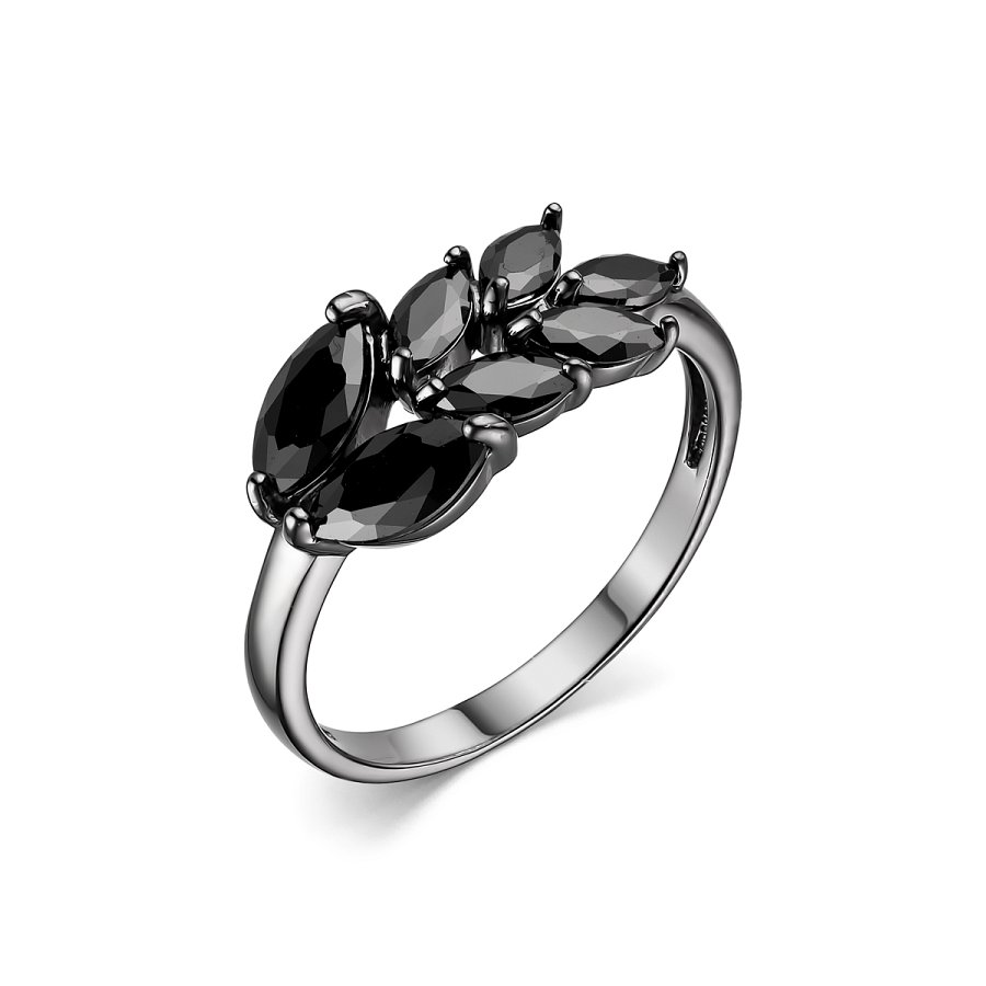 Кольцо Дар - Серебро 925, Фианит (арт. К-3791чрс216)