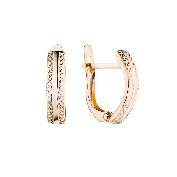 Серьги ГолдиКа - Золото 585 (арт. СГ-181002-2)