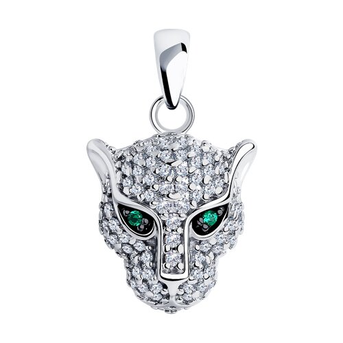 Подвеска SOKOLOV - Серебро 925, Фианит (арт. 94033027)