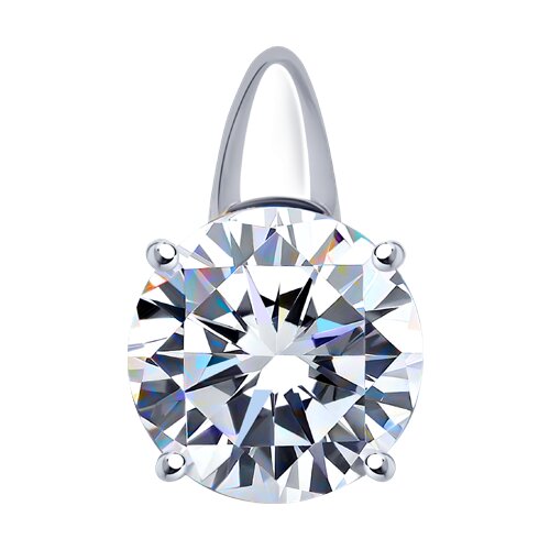 Подвеска SOKOLOV - Серебро 925, Фианит (арт. 94031754)