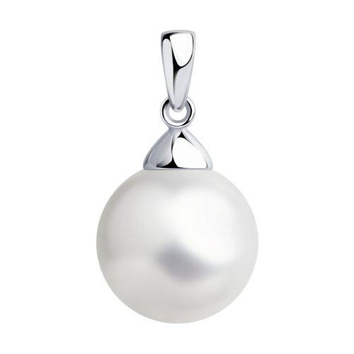 Подвеска Diamant - Серебро 925, Жемчуг имитация (арт. 94-130-01181-1)