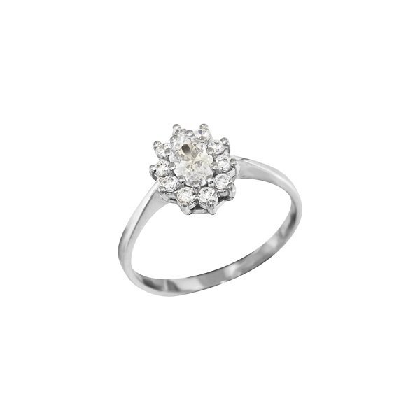 Кольцо POKROVSKY - Серебро 925, Фианит (арт. 1100258-00775)