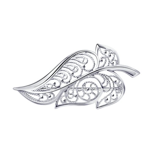 Брошь Diamant - Серебро 925 (арт. 94-140-00698-1)