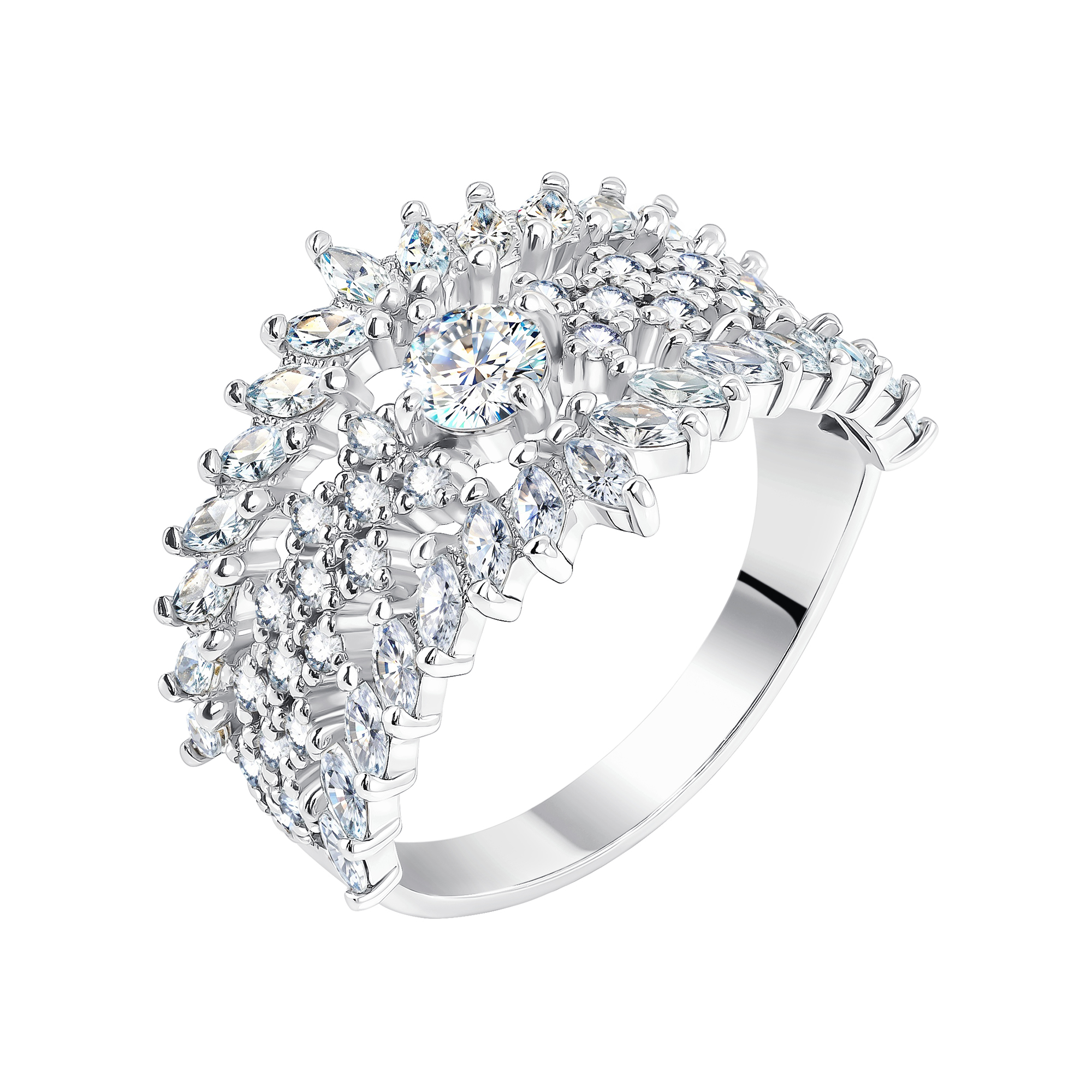 Кольцо Talant - Серебро 925, Фианит (арт. 20-72-0001-15823)