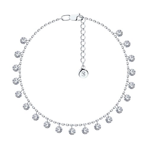 Браслет SOKOLOV - Серебро 925, Фианит (арт. 94050623)