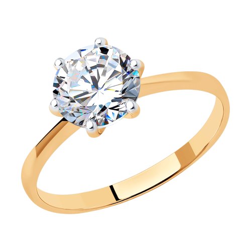 Кольцо SOKOLOV - Серебро 925, Swarovski (арт. 89010075)