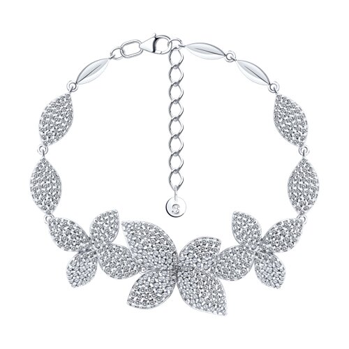 Браслет SOKOLOV - Серебро 925, Фианит (арт. 94051574)