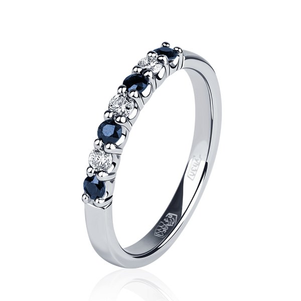 Кольцо Platinum Lab. - Платина 950 (арт. ПК-044СБр-04)